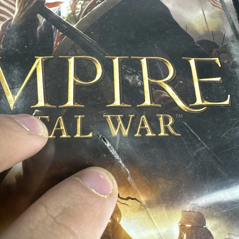 Empire: Total War (Windows Game PC DVD-ROM, 2009) Disc 1&2 No Manual Free Ship